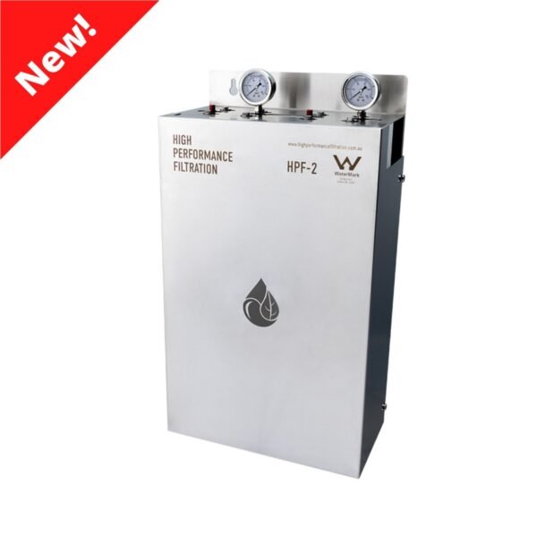 High Performance | Twin Whole House Water Filter System with Stainless Steel Enclosure No filters