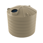 NCBT5000S Poly Round Rainwater Tanks 2060mmD X 1860mmH
