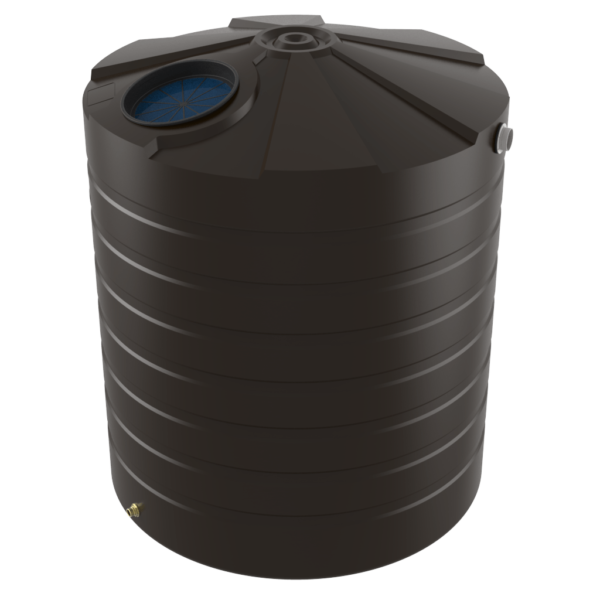 5,000L Tall Round Poly Tank